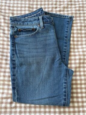 Talbots High Waist Modern Ankle Blue Denim Jeans
